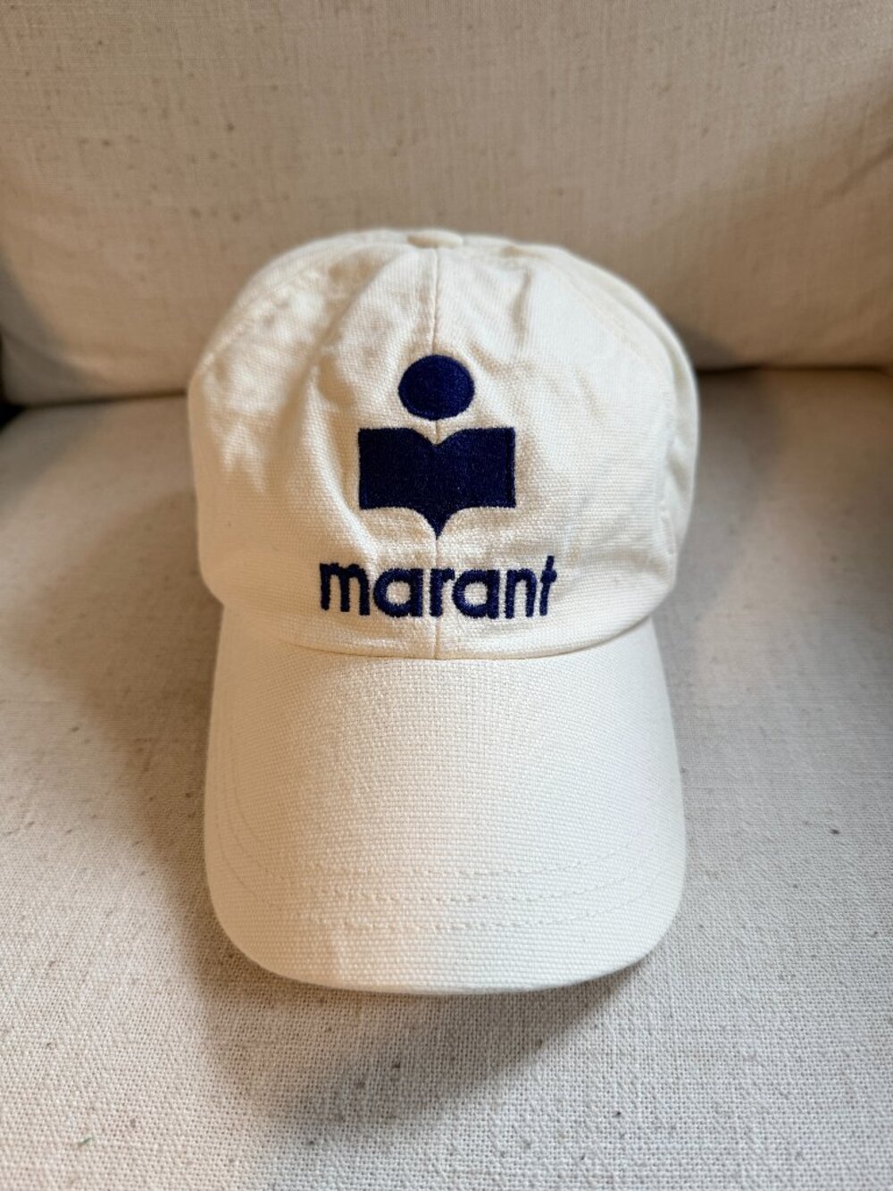 Isabel Marant Embroidered Baseball Cap 🤍💙